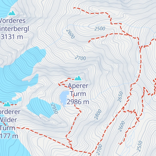 Map of Aperer Turm