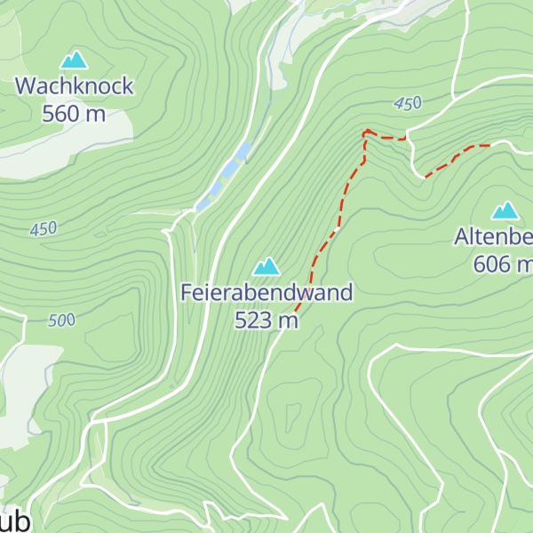Map of Feierabendwand