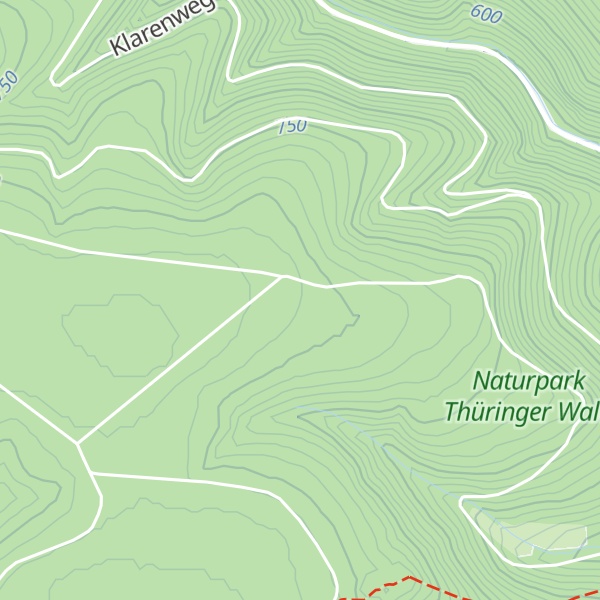 Map of Petershütte