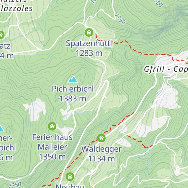 Map of Alpenrose