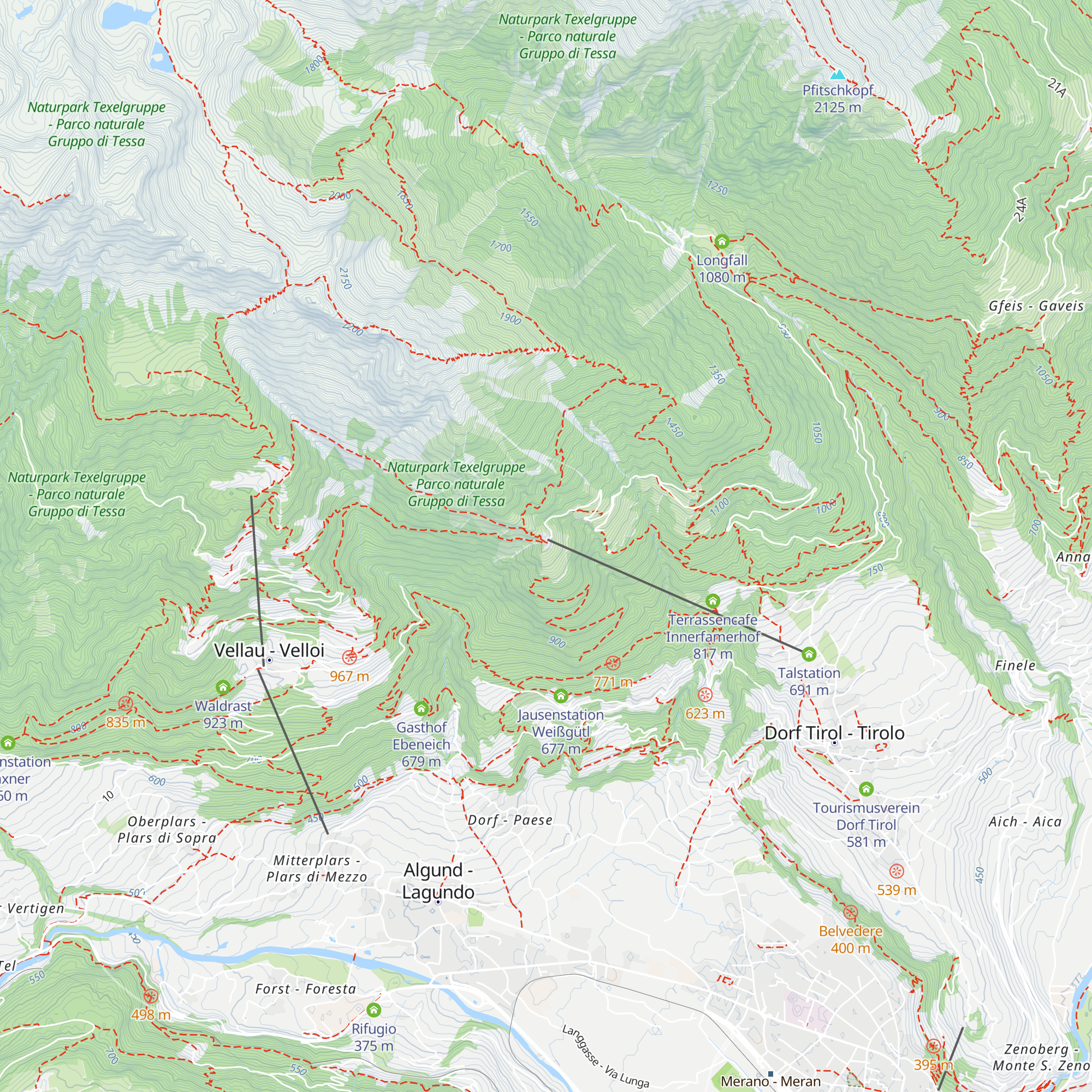 Gasthof Hochmuth map