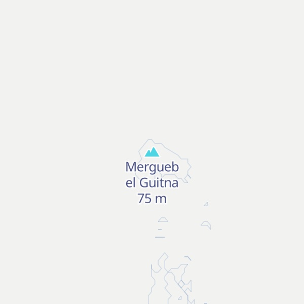 Map of Mergueb el Guitna