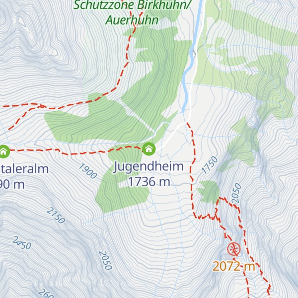 Map of Jugendheim