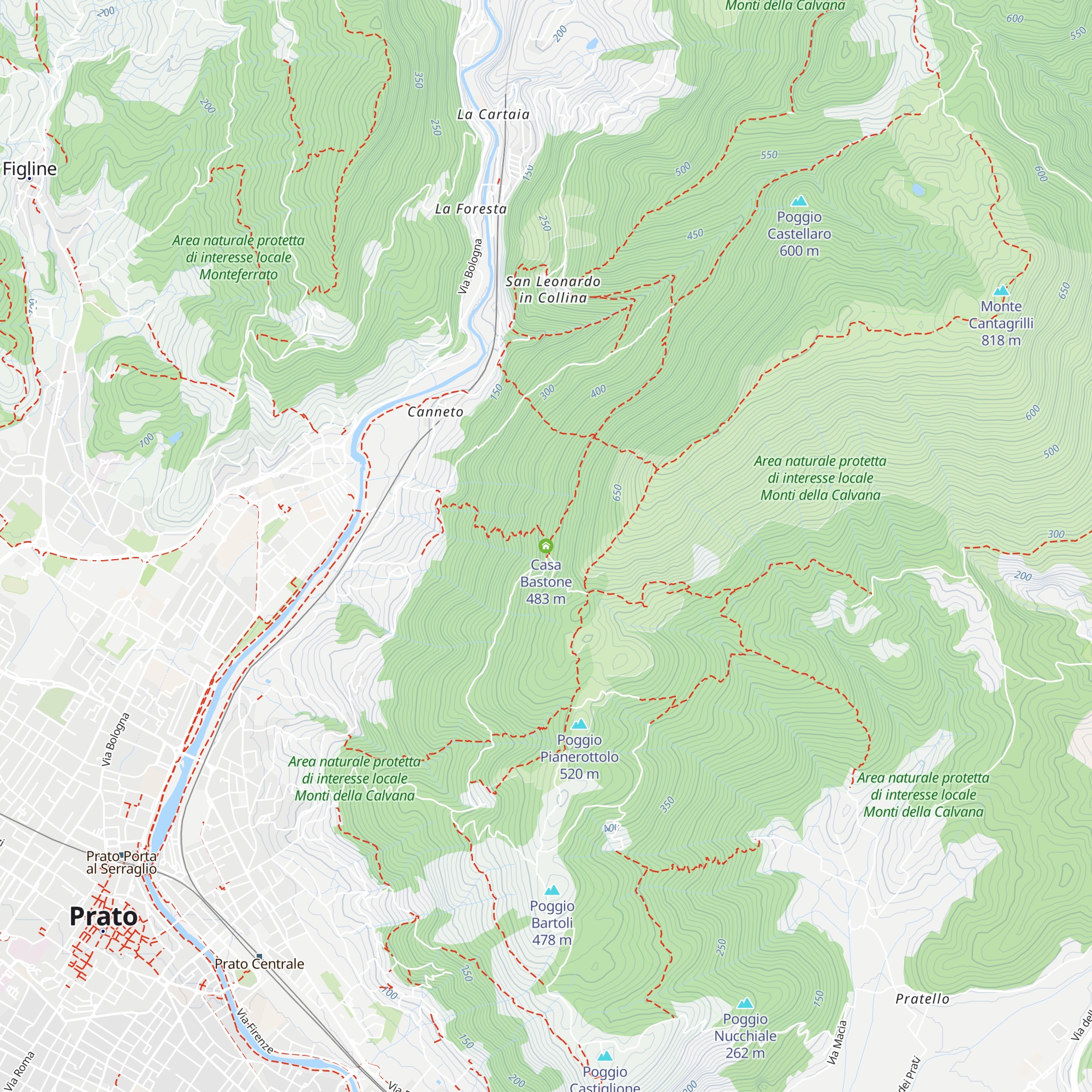Casa Bastone map
