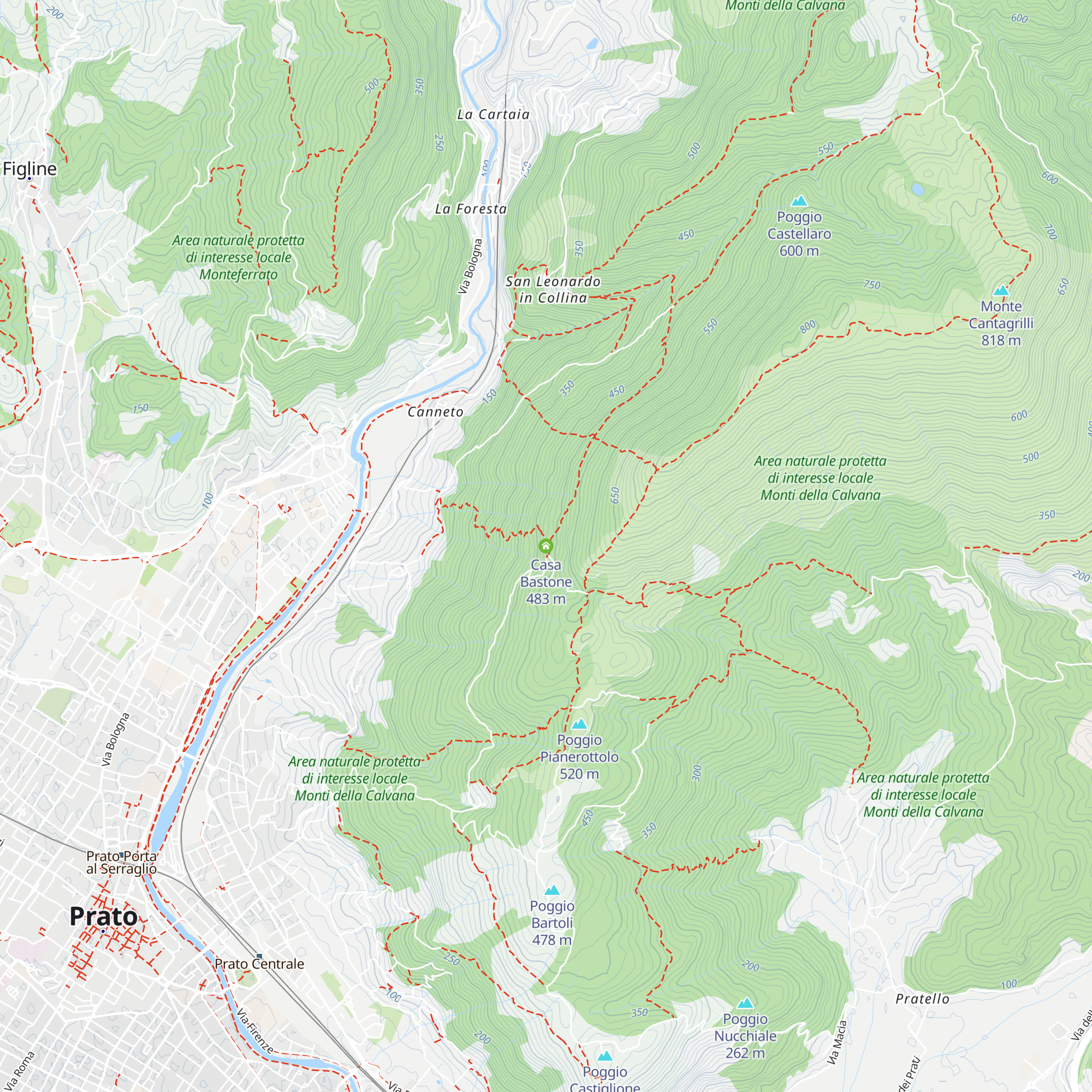 Casa Bastone map