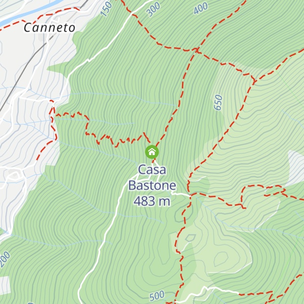Map of Casa Bastone