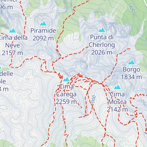 Map of Guglia Orientale