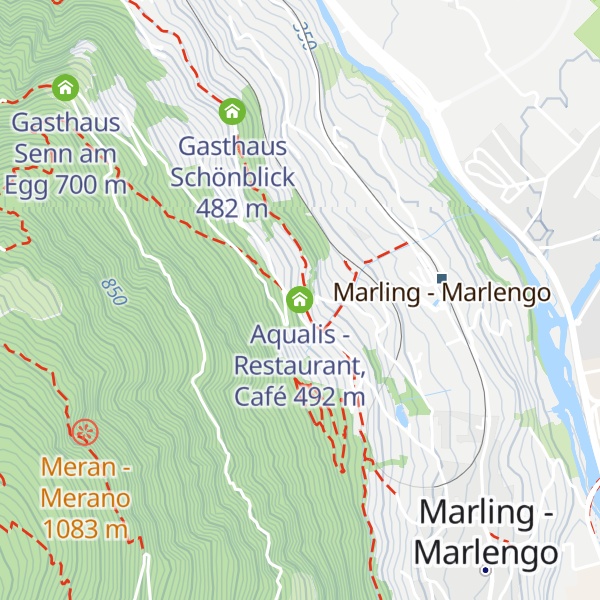 Map of Aqualis - Restaurant, Café