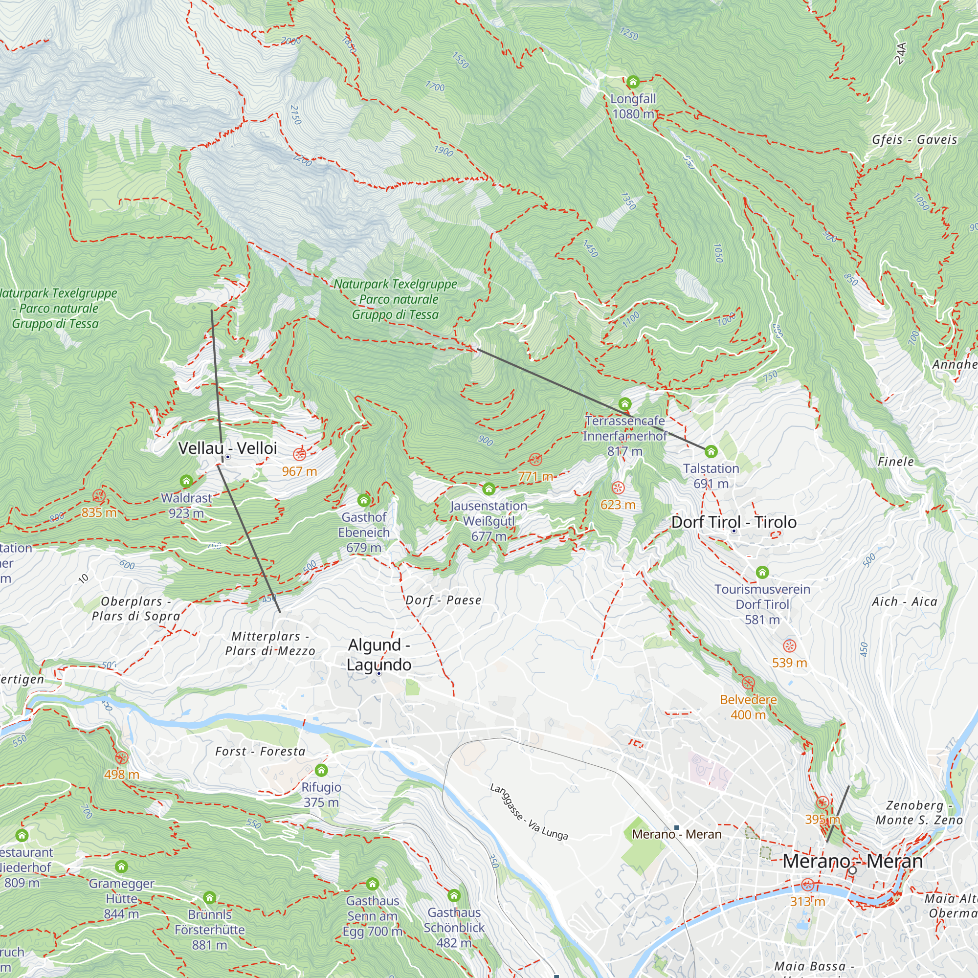 Jausenstation Weißgütl map
