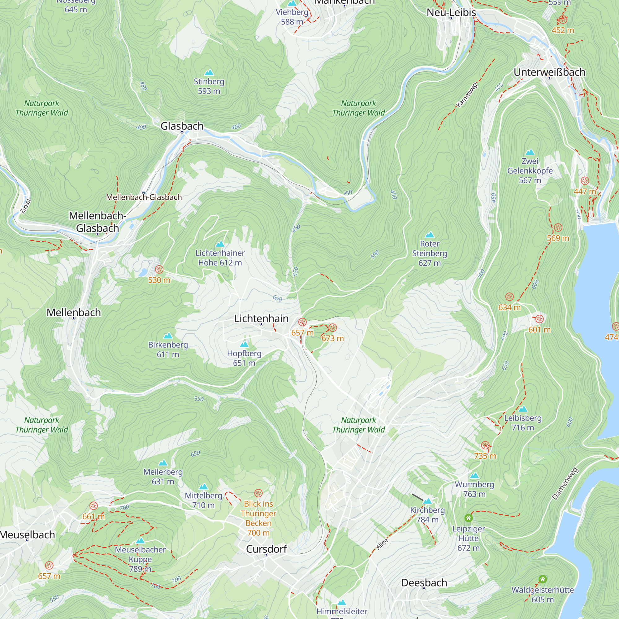 Sandmännchens Märchenhütte map