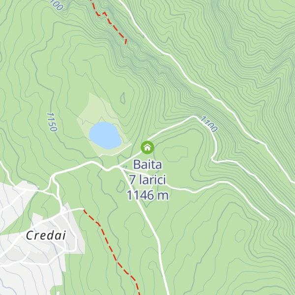 Map of Baita 7 larici