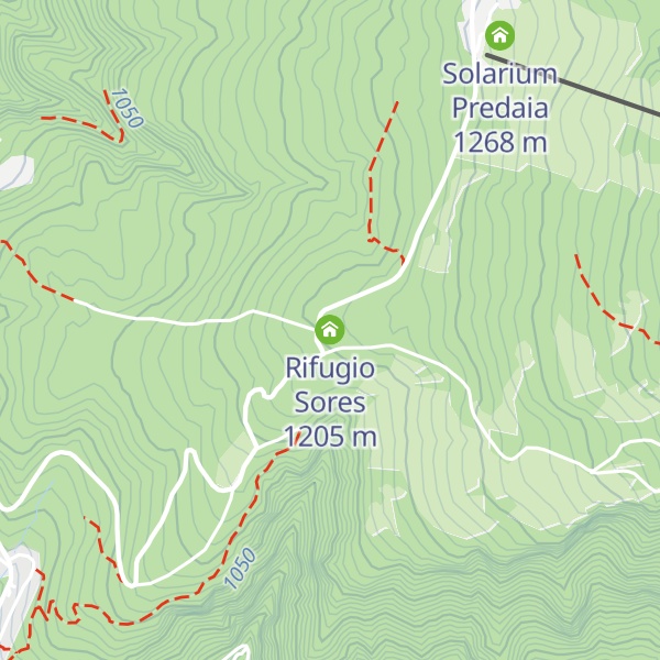 Map of Rifugio Sores