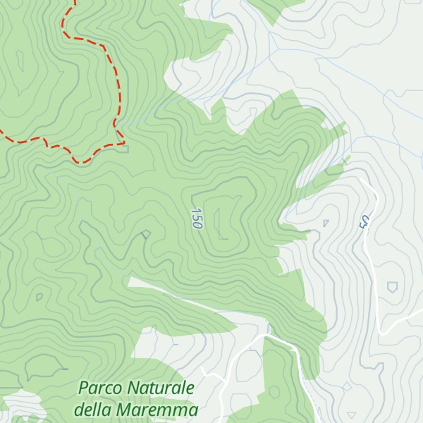 Map of Poggio Pietroso