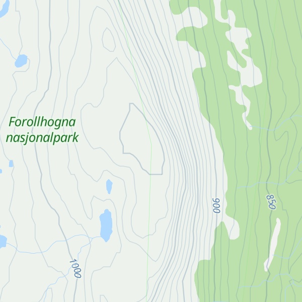 Map of Hessjøhøgda