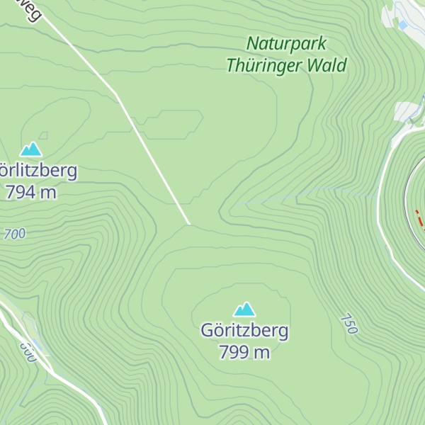 Map of Göritzhütte