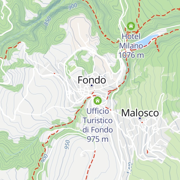 Map of Ufficio Informazioni Estivo