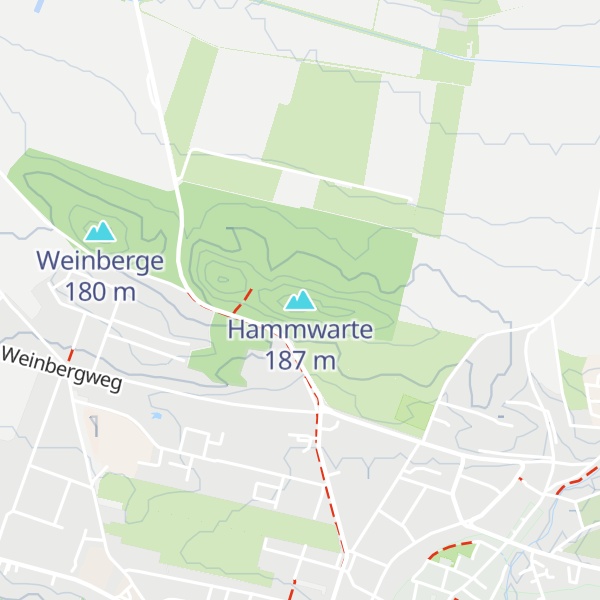 Map of Hammwarte