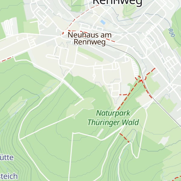 Map of Bornhügel