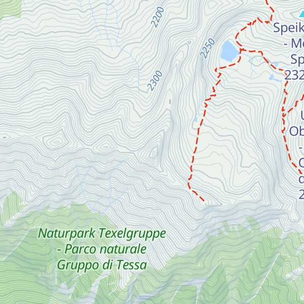 Map of Spitzhorn