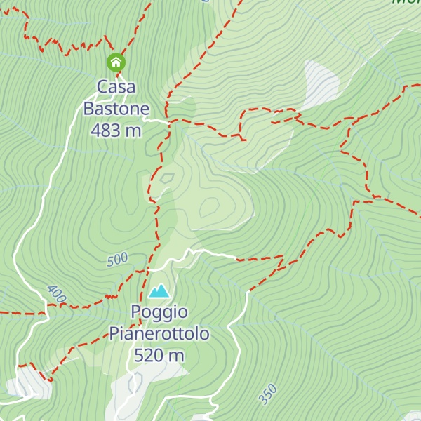 Map of Poggio Camerella