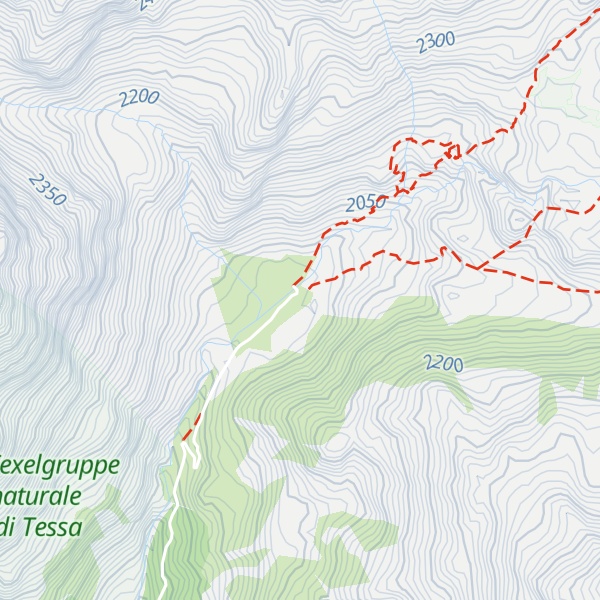 Map of Timmelsalm - Malga Tumulo