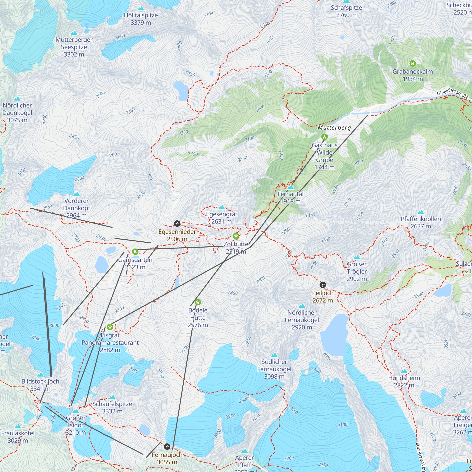 Zollhütte map