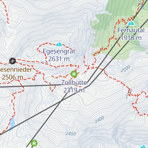 Map of Zollhütte