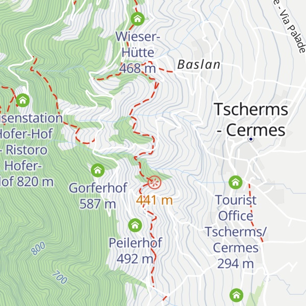 Map of Leitenschenke