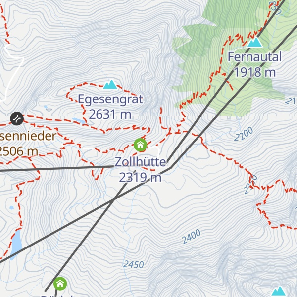Map of Fernaustadl