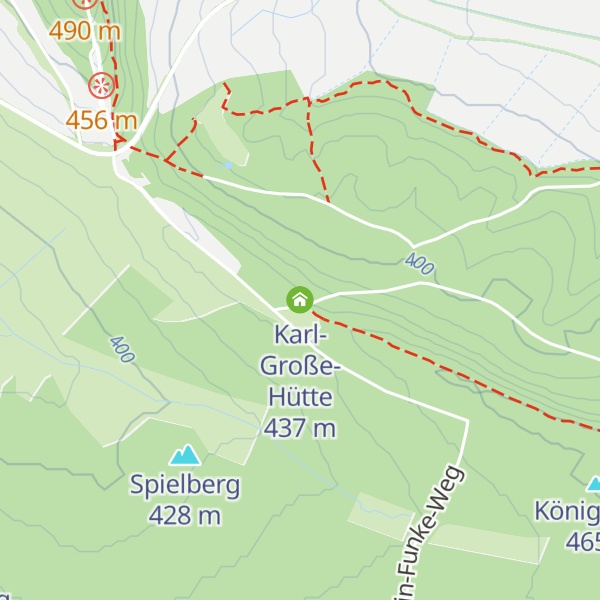 Map of Karl-Große-Hütte