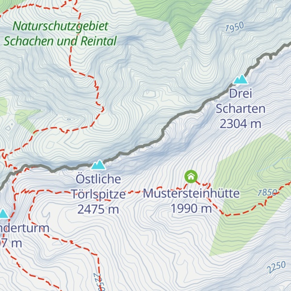Map of Musterstein