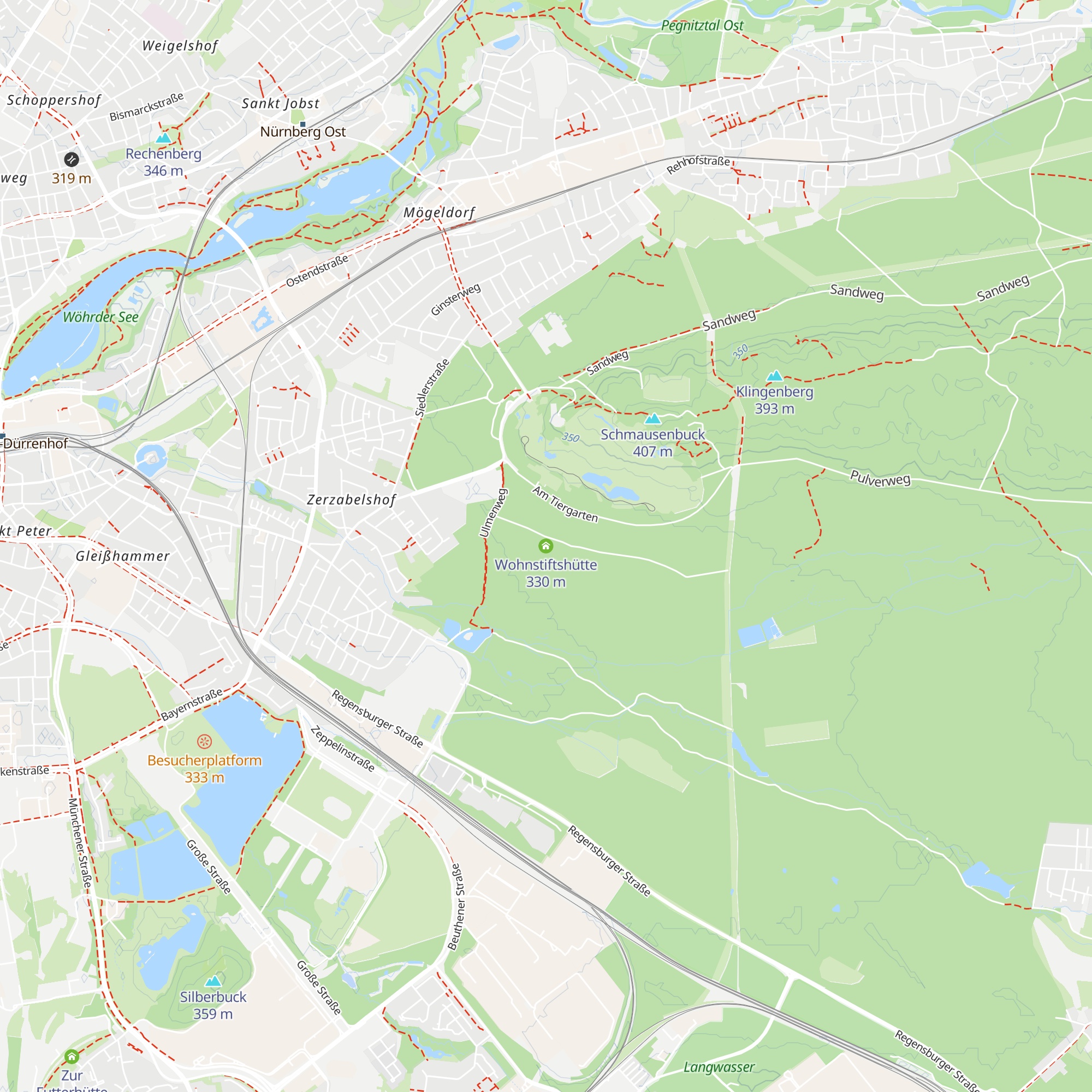 Wohnstiftshütte map