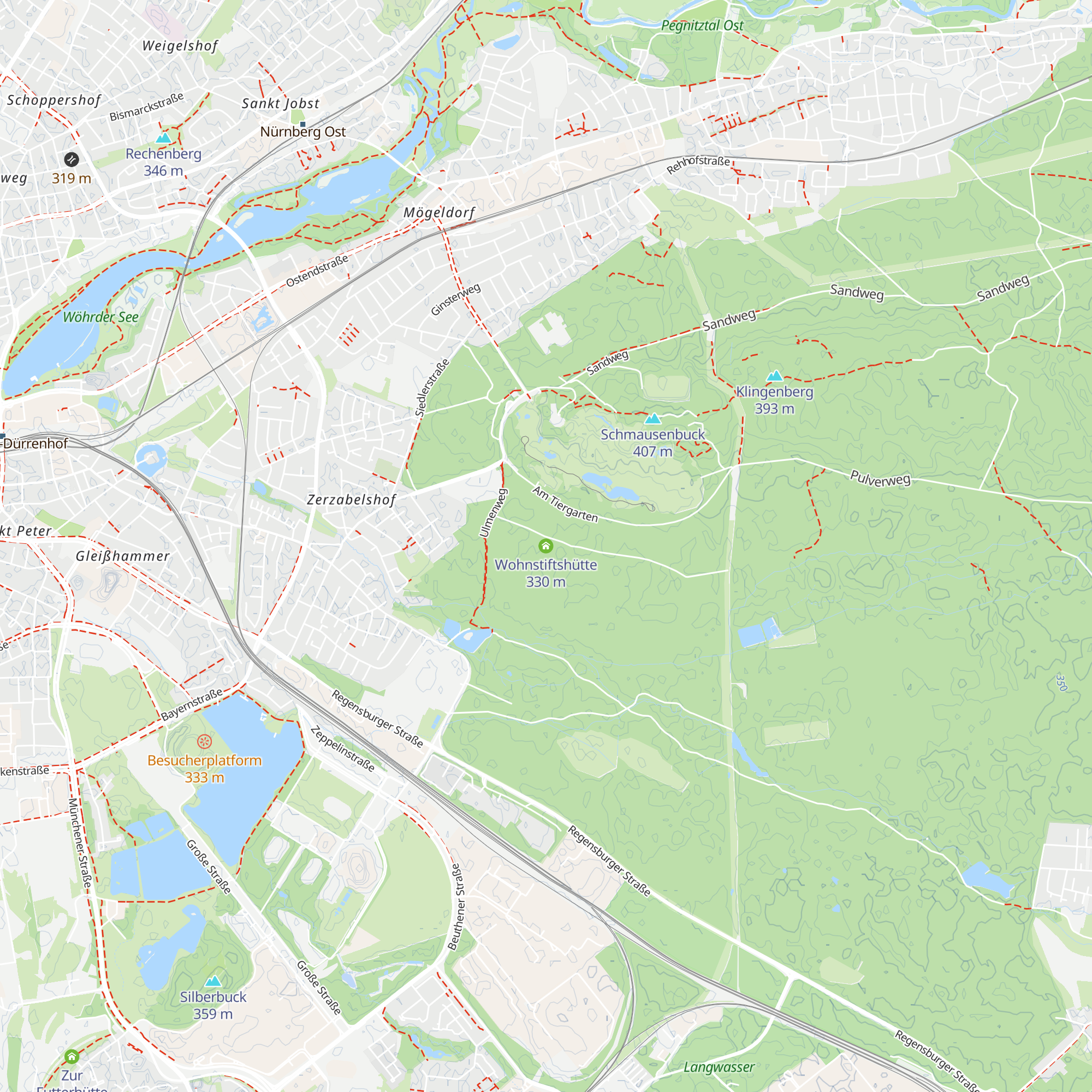 Wohnstiftshütte map