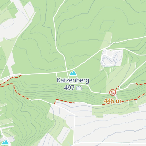 Map of Katzenberg