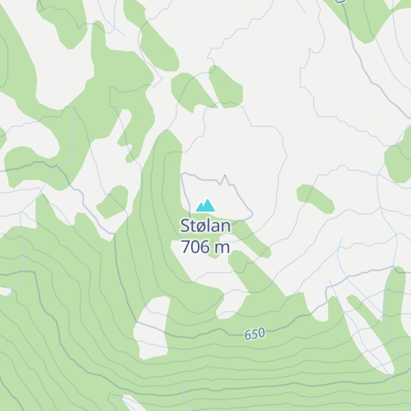 Map of Stølan