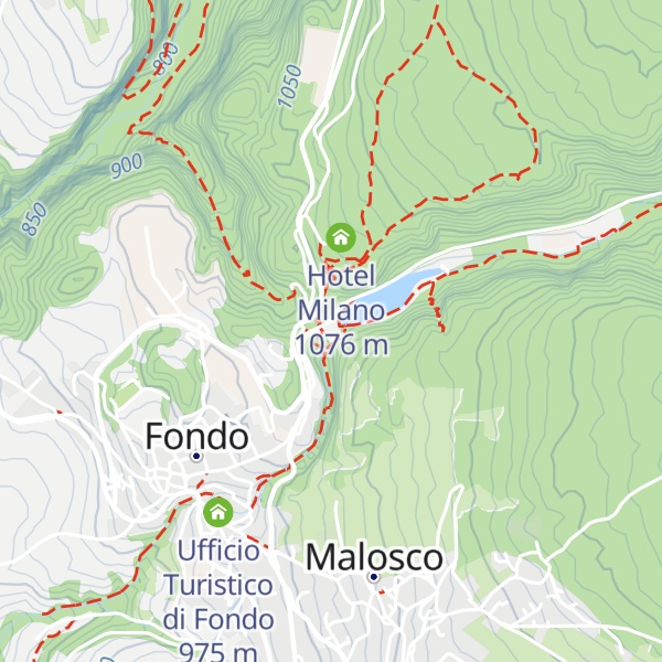 Map of Hotel Lago Smeraldo