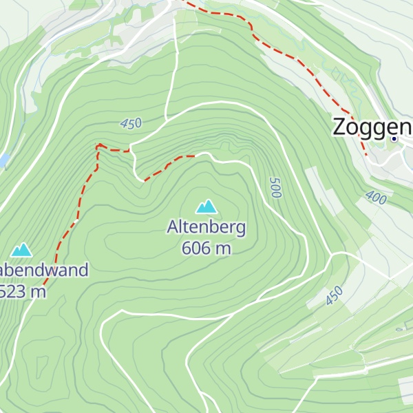 Map of Altenberg