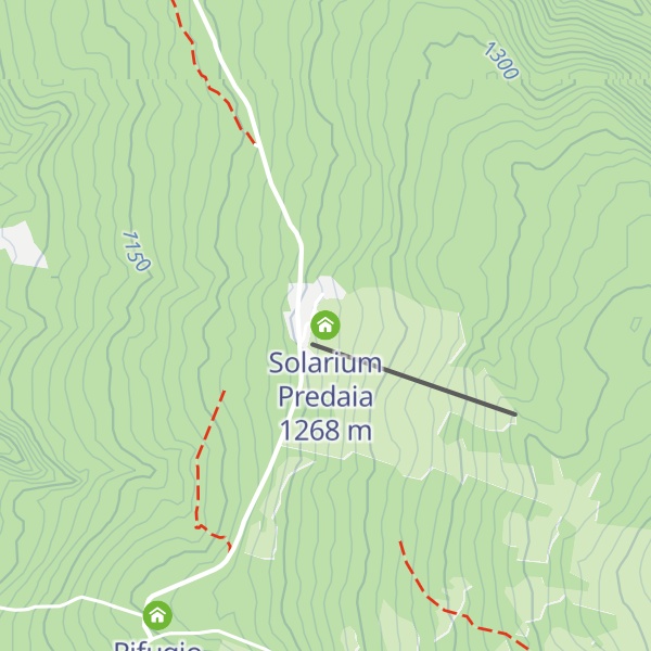 Map of Solarium Predaia