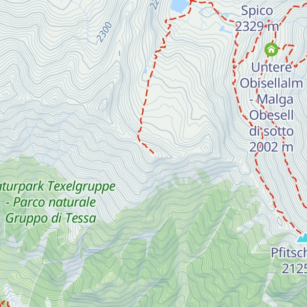 Map of Hochwart