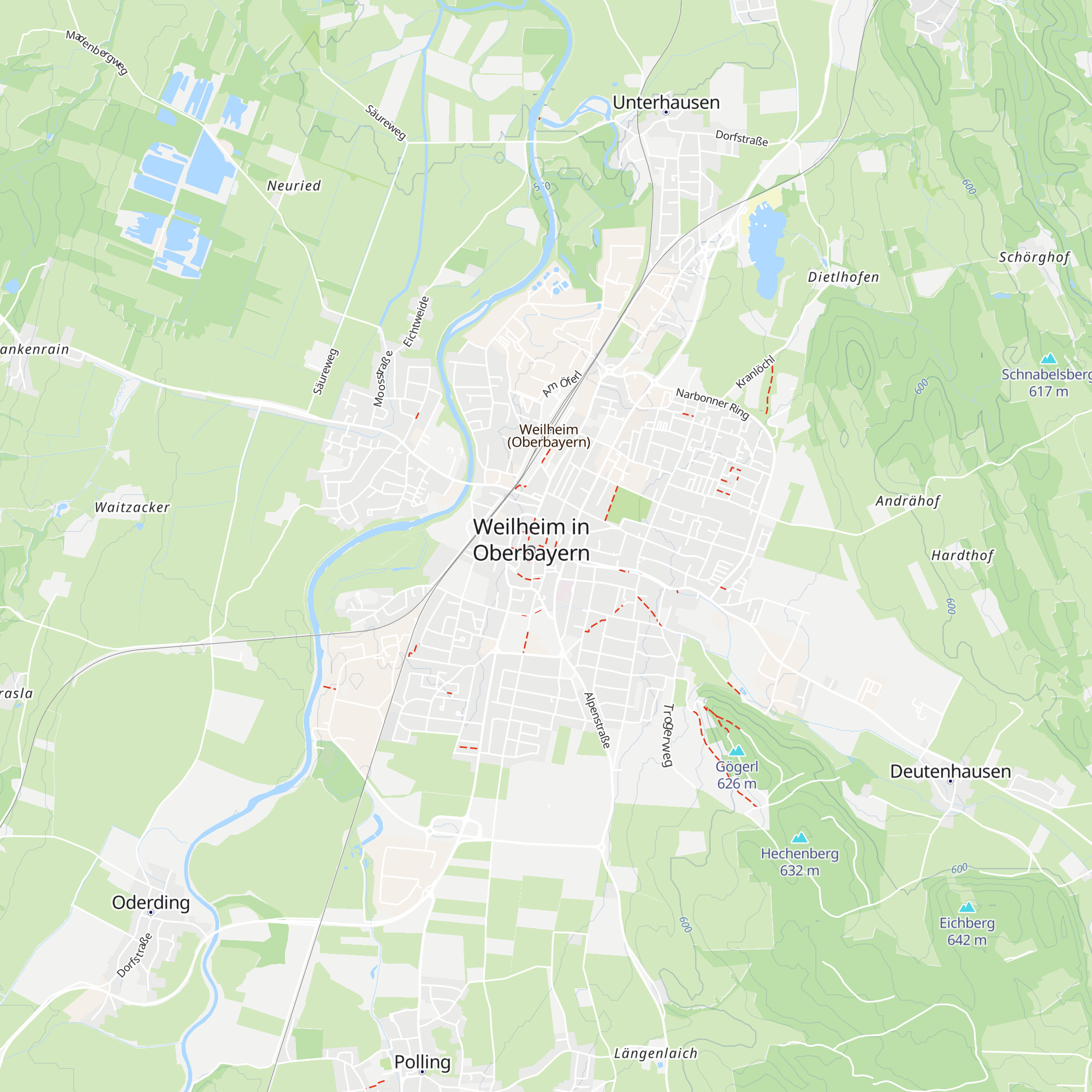 Die Grünen Regionalbüro map