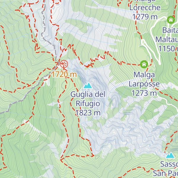Map of Guglia Matteo