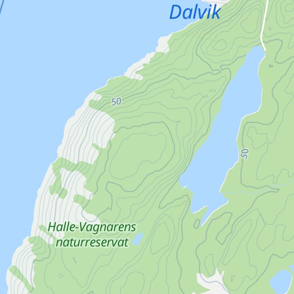 Map of Halle-Vagnaren