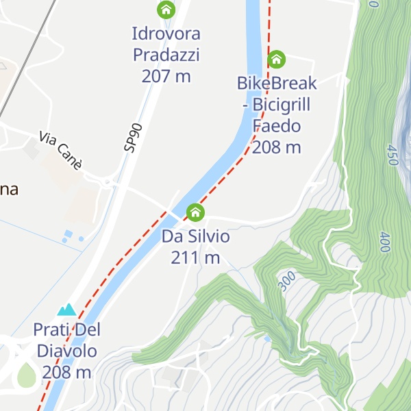 Map of ex Lord Hotel