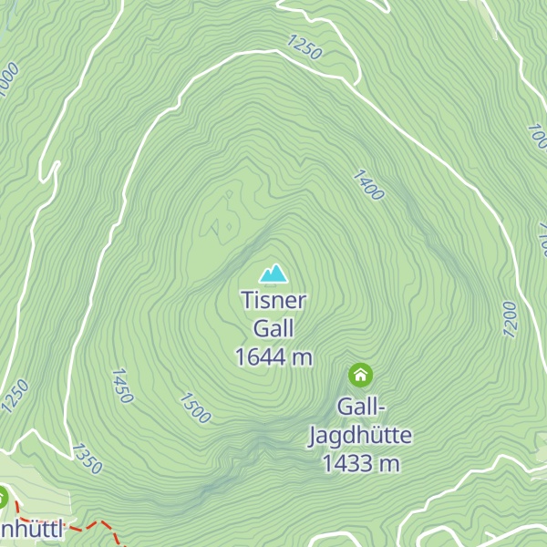 Map of Tisner Gall