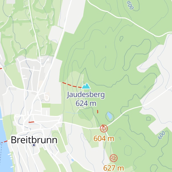 Map of Jaudesberg