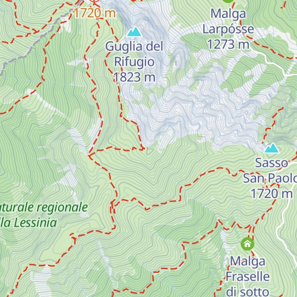 Map of Zevola Bassa