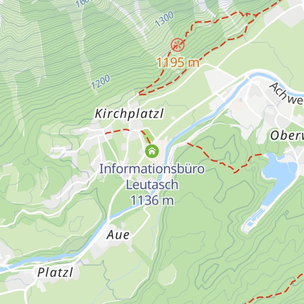 Map of Zentrale Tourismusverband Region Seefeld
