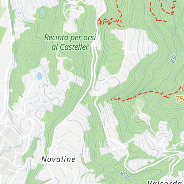 Map of La Roccia