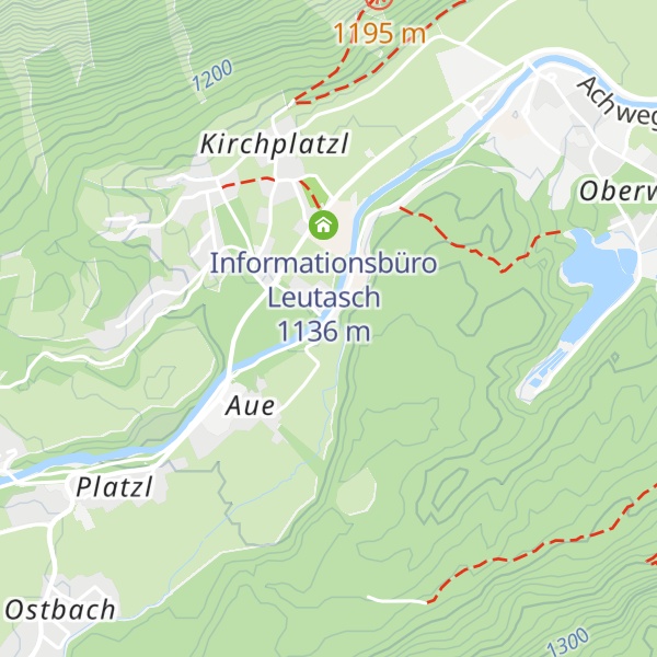 Map of Aumoos Alm