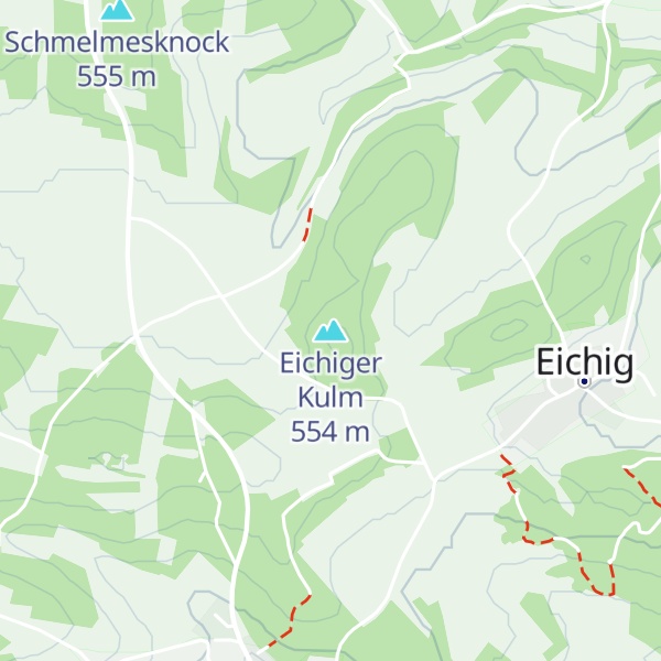 Map of Eichiger Kulm